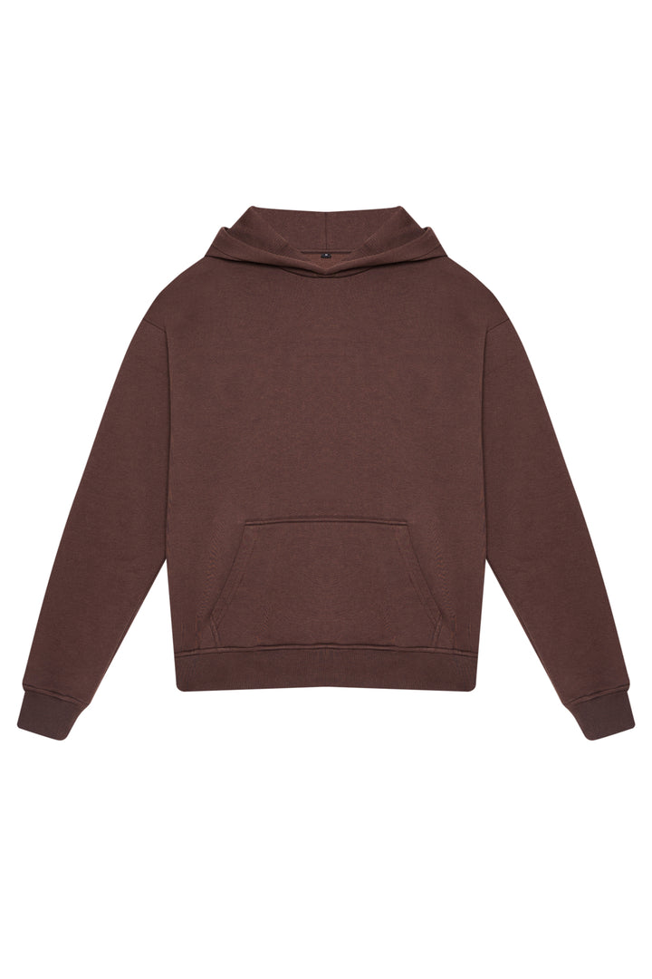 Heavyweight Hoodie - Brown