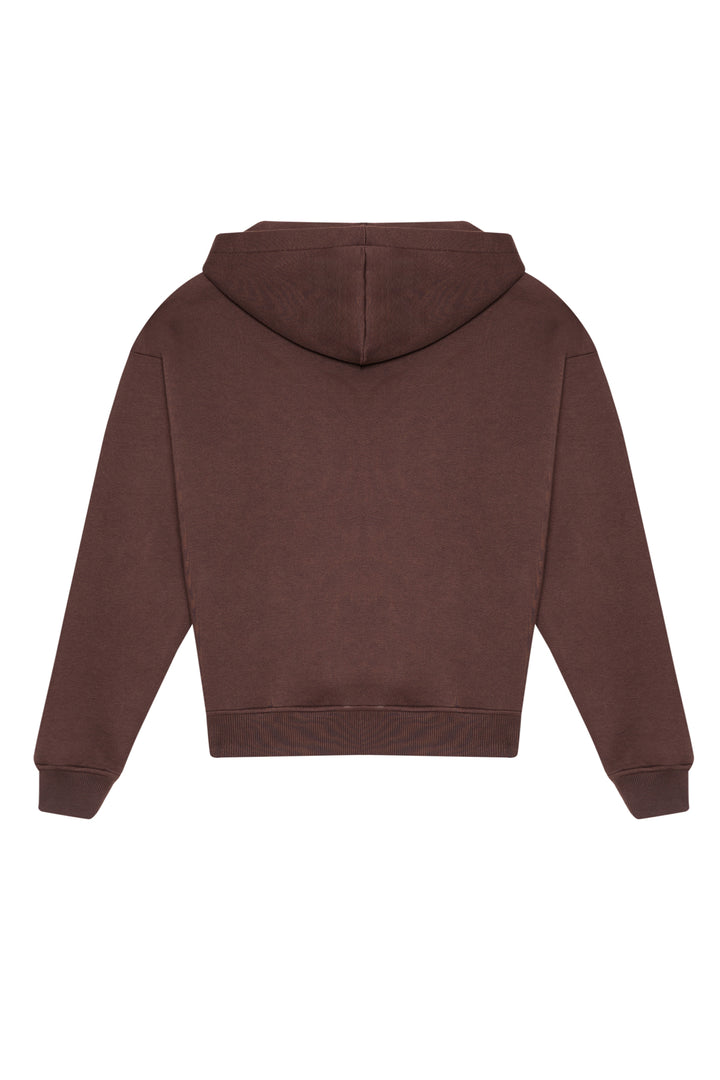 Heavyweight Hoodie - Brown