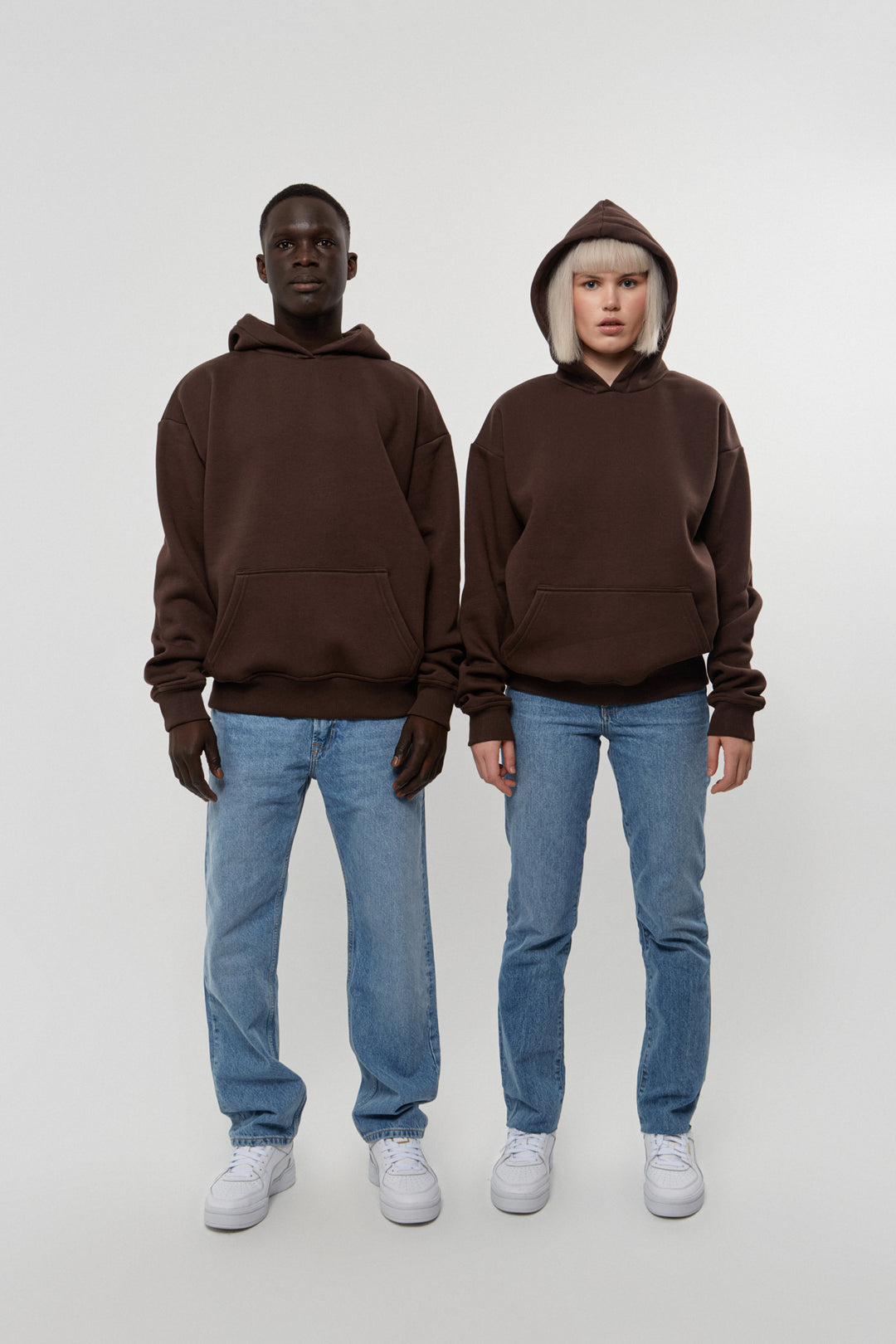 Heavyweight Hoodie - Brown