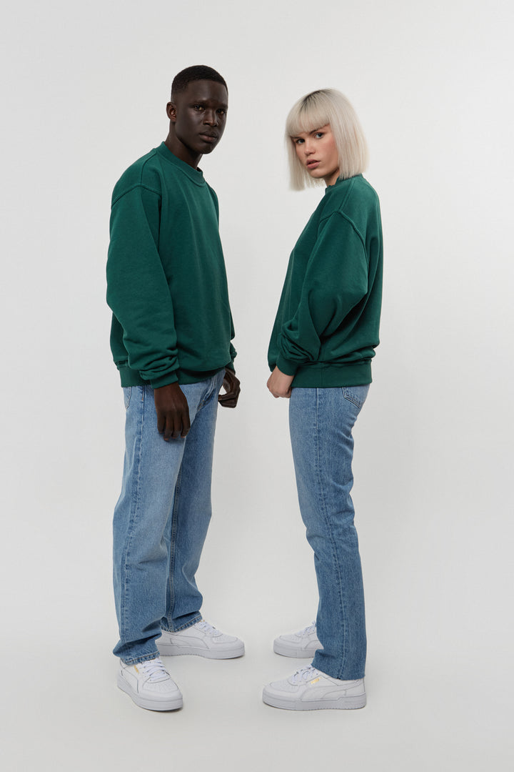 Heavyweight Crewneck - Forest Green