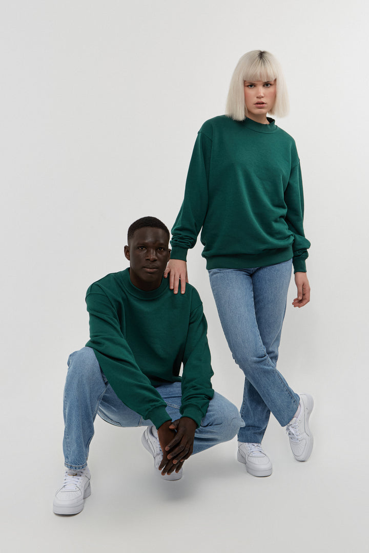 Heavyweight Crewneck - Forest Green