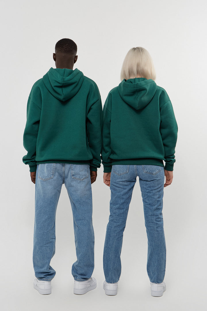 Heavyweight Hoodie - Forest Green