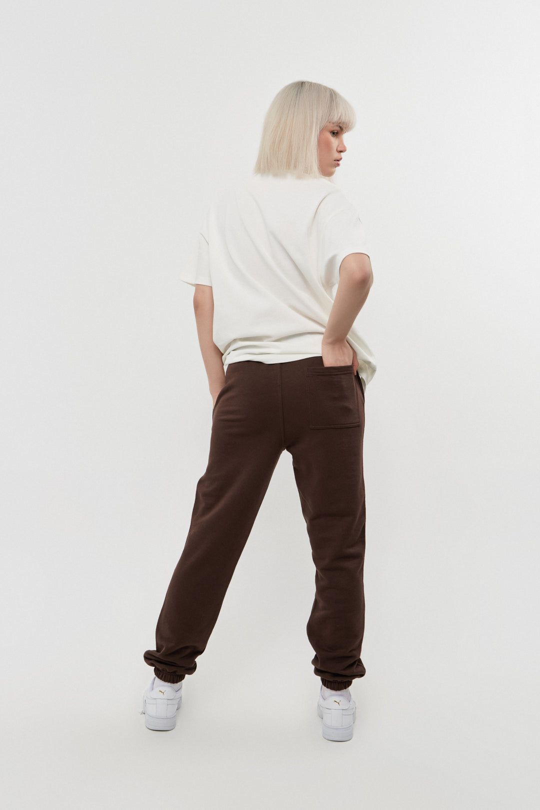 Heavyweight Sweatpants - Brown