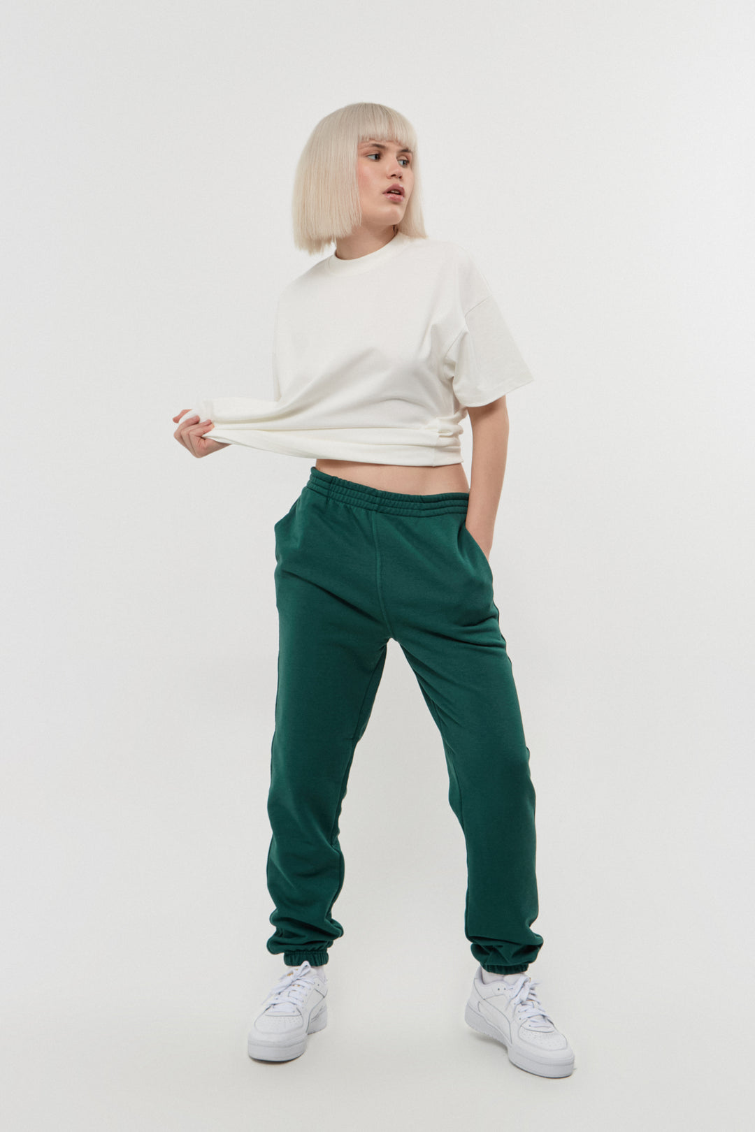 Heavyweight Sweatpants - Forest Green