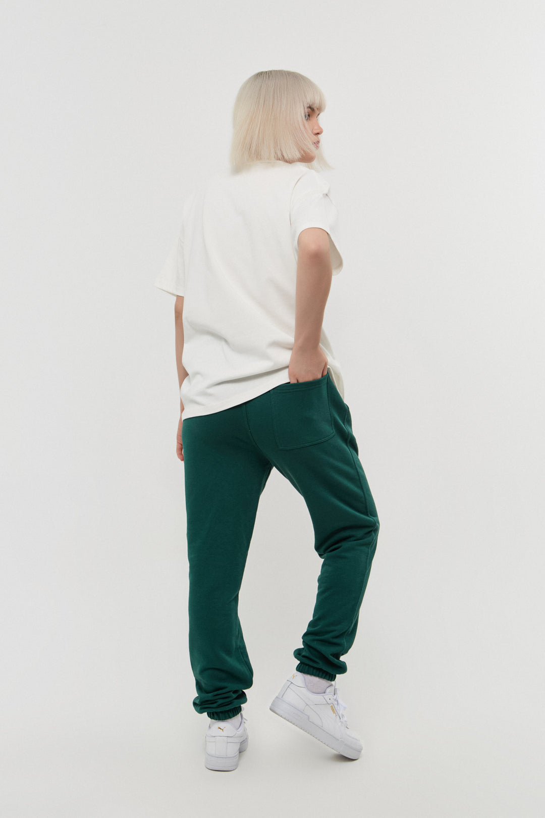 Heavyweight Sweatpants - Forest Green