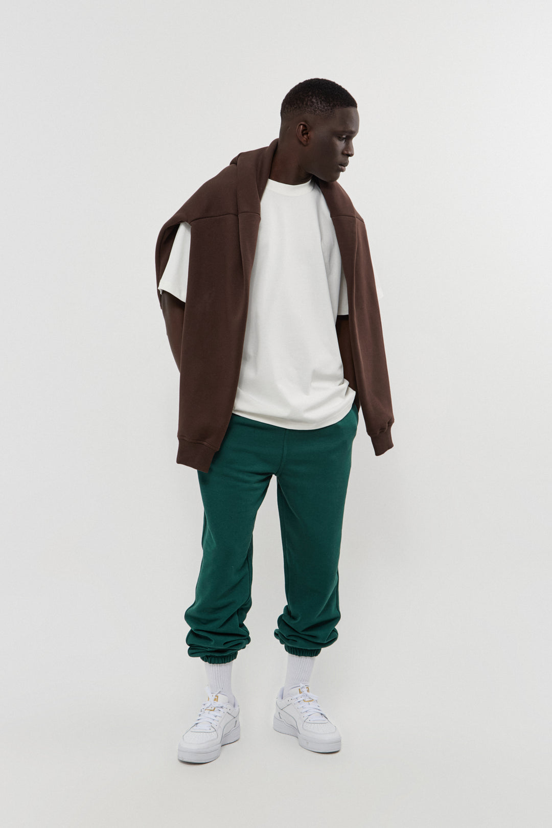 Heavyweight Sweatpants - Forest Green