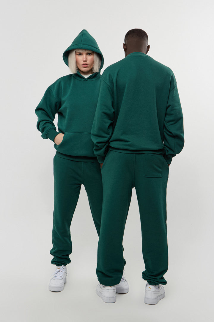 Heavyweight Hoodie - Forest Green